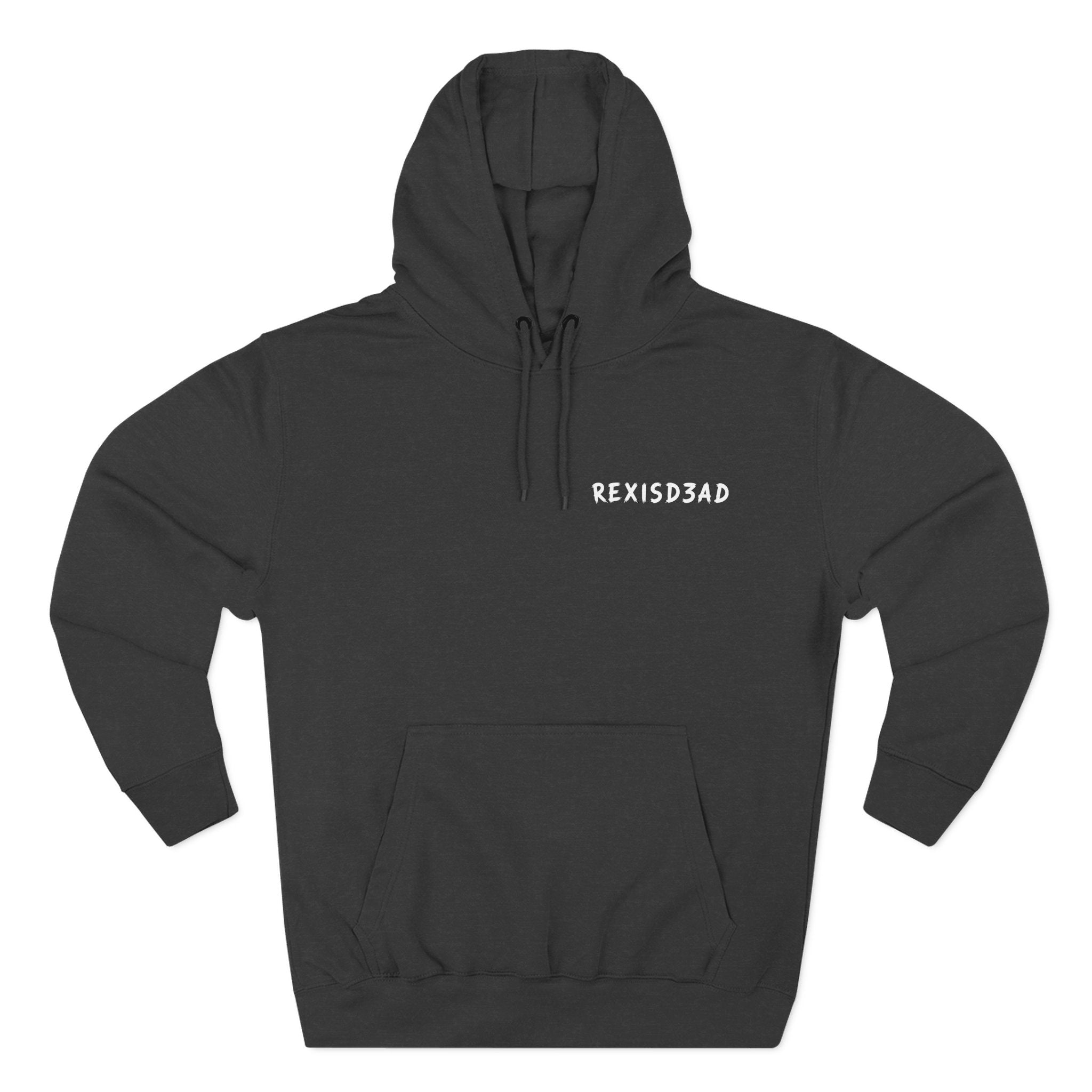 Teddy Bear Hoodie — 'Rexis D3ad' Suit Jacket Graphic Pullover