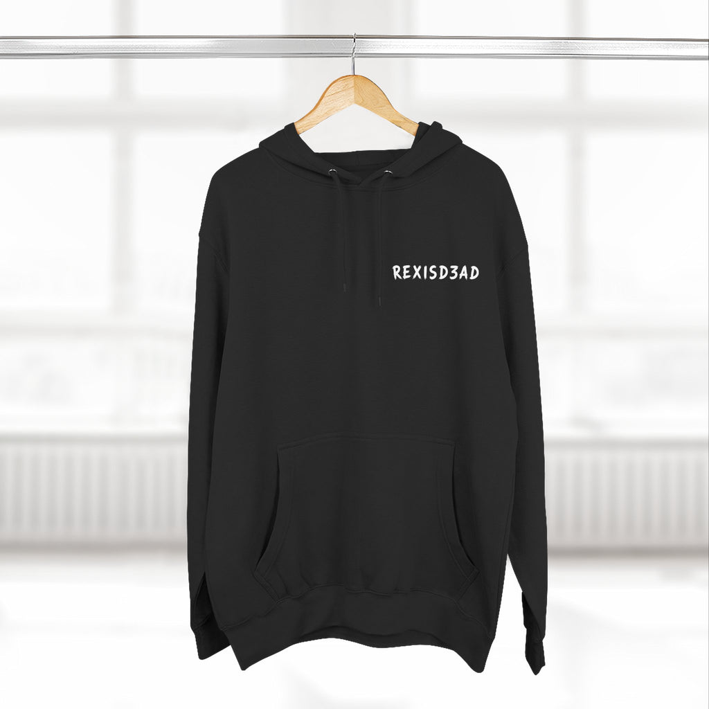 Teddy Bear Hoodie — 'Rexis D3ad' Suit Jacket Graphic Pullover