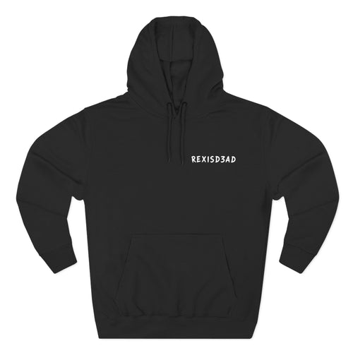 Teddy Bear Hoodie — 'Rexis D3ad' Suit Jacket Graphic Pullover