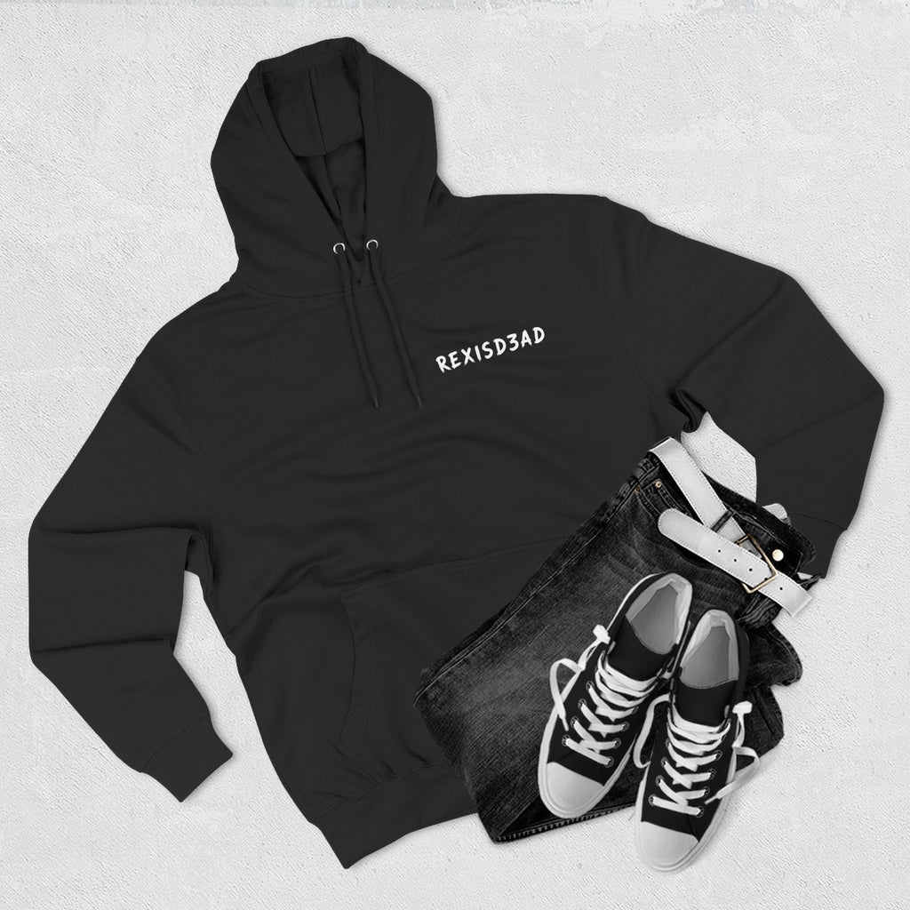 Teddy Bear Hoodie — 'Rexis D3ad' Suit Jacket Graphic Pullover